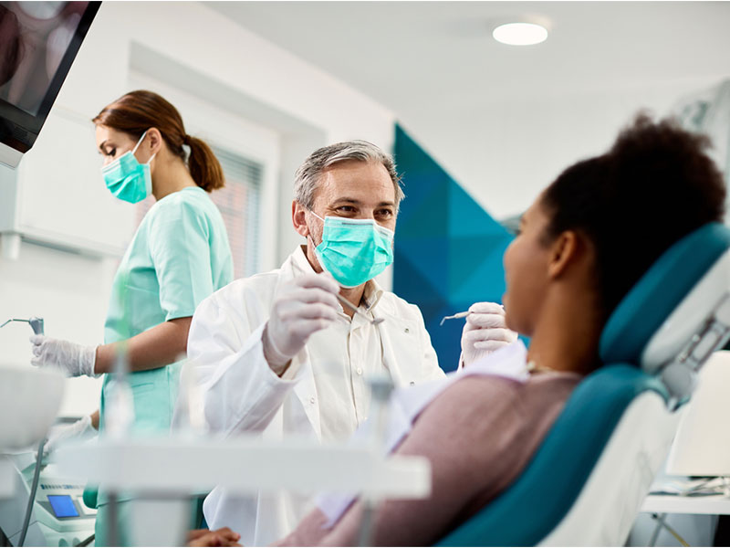Modern dental office